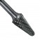 Lima rotativa endurecida �rvore corte D 10 x 20 mm haste 6 mm - 23.232