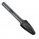 Lima rotativa endurecida �rvore corte F 12 x 25 mm haste 6 mm - 23.269