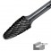 Lima rotativa endurecida �rvore corte S 12 x 25 mm haste 6 mm - 23.268