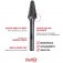 Lima rotativa endurecida c�nica redonda 12 x 28 mm haste 6 mm - 23.223