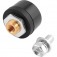 Conector r�pido f�mea 9 mm para m�quina de solda  