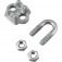 Clips para cabo de a�o 3/16