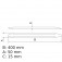 Esp�tula chata para pneus 16