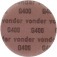 Disco de lixa telado 225 mm gr�o 400 com 5 pe�as