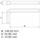 Chave allen 12,0 mm a�o cromo van�dio - 44400012