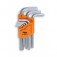 Jogo de chave allen 1,5 a 10 mm com 9 pe�as - BW 96/SC9