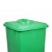 Cesto coletor de lixo 100L tampa flip top sem adesivo - CD12VD
