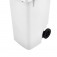 Cesto de lixo gari 240L com rodas de 200 mm sem pedal - C240BR