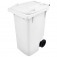 Cesto de lixo gari 240L com rodas de 200 mm sem pedal - C240BR