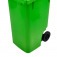Cesto de lixo gari 240L com rodas de 200 mm sem pedal - C240VD