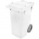 Cesto de lixo gari 240L com rodas de 300 mm sem pedal - C241BR