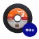 Kit 50 Discos de de corte fino para metal e inox 4.1/2