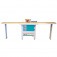 Coladeira de bordas 1.300W com mesa roletada monof�sica - CBM-80  220V
