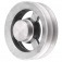 Polia de alum�nio 2 canais perfil B 150 mm sem furo - 6684220150