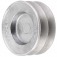 Polia de alum�nio 2 canais perfil A 80 mm - 6684120080