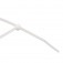 Abra�adeira de nylon branca 9 x  800 mm com 10 pe�as