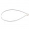 Abra�adeira de nylon branca 9 x  800 mm com 10 pe�as