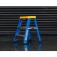 Escada banqueta de fibra de vidro 2 degraus + patamar 60 cm
