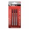 L�mina serra tico-tico 75 mm 8 dentes para madeira 3 pe�as - 782059