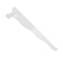 Suporte para prateleira branco 25 cm - 3295250021