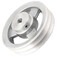 Polia de alum�nio 2 canais perfil A 150 mm com furo de 5/8