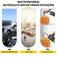 Mini Compressor de ar port�til digital recarreg�vel 150 PSI com LED - BOM-8906