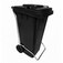 Lixeira pl�stica 120 litros com pedal e rodas