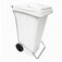 Lixeira pl�stica 120 litros com pedal e rodas