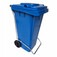 Lixeira pl�stica 120 litros com pedal e rodas