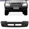 Para-choque S10/Blazer 2001 a 2008 dianteiro preto liso com e sem farol - 1690