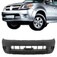 Para-choque Hilux 2005 a 2008 dianteiro preto texturizado sem farol - 7002