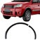 Moldura para-lama Ecosport 2003 a 2012 dianteiro esquerdo preto texturizado - 2905