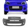 Para-choque Fiorino 2014 a 2022 Uno 2010 a 2014 dianteiro cinza liso parcial - 3456