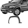 Moldura para-lama Palio Wekkend Adventure 2009 a 2016 dianteiro cinza texturizado - 3399
