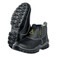Botina em microfibra com el�stico biqueira composite preta - BH SB SRC
