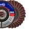 Disco de lixa flap disc manta abrasiva 4.1/2pol m�dio - 39.009