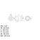 Soquete hexalobular E24 encaixe 1/2