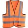 Colete refletivo tipo blus�o sem bolso laranja - CV 103