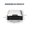 Sanduicheira Grill antiaderente 1000W Inox - OSAN500  220V