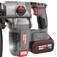 Martelete perfurador e rompedor a bateria 20V 2,8J Brushless SDS-Plus com bateria  110V/220V