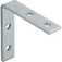 Cantoneira para cortina 5 x 5 cm zincada com 4 pe�as