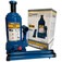Macaco hidr�ulico tipo garrafa 10 toneladas azul - RMGI010