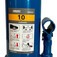 Macaco hidr�ulico tipo garrafa 10 toneladas azul - RMGI010