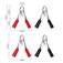 Kit garra jacar� isolante abertura de 21 mm 4 pe�as - BOM-5581