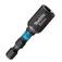 Soquete magn�tico sextavado 8 x 50 mm encaixe 1/4