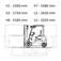 Empilhadeira el�trica contrabalan�ada 2500Kg 4800mm com bateria l�tio 80V 350A trif�sica 220V - PC25