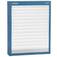 Arm�rio com persiana de PVC e 4 prateleiras Compact line - AM-102