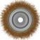 Escova de a�o latonado ondulada tipo copo 4