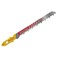 L�mina serra tico tico 75 mm 6 dentes bimetal para madeira 5 pe�as - BU36T