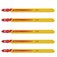 L�mina serra tico tico 100 mm 14 dentes bimetal multiuso 5 pe�as - BU41014